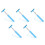 5Pcs Blue Car Rearview Mirror Wiper Tool Easy Install Multifunctional 9
