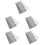 5Sets White Rv Air Conditioner Grille Durable Plastic Vent Cover 7