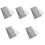 5Sets White Rv Air Conditioner Grille Durable Plastic Vent Cover 4
