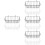 8Pcs Portable Rabbit Feeder Rack Iron Art Assorted Color Holder 8