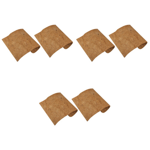 6 Pcs Coconut Palm Mat Bamboo Crawl 2