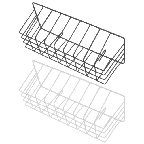 8Pcs Portable Rabbit Feeder Rack Iron Art Assorted Color Holder