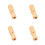 4Pcs Ergonomic Wood Foosball Table Handles Easy Replace Nonslip Grip 5
