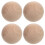 12Pcs Solid Wood Balls for Crafting Painting DIY Decor Use 1