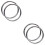 4Pcs Wing Chun Stainless Steel Rings Smooth Surface Durable Training 8