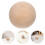 12Pcs Solid Wood Balls for Crafting Painting DIY Decor Use 8
