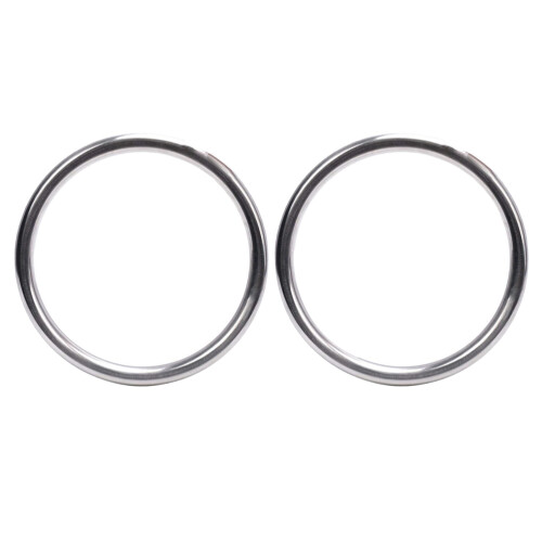 4Pcs Wing Chun Stainless Steel Rings Smooth Surface Durable Training 2