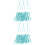 60Pcs Green Plastic Bobbin Clips for Sewing Thread Holder Reusable 5