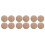 12Pcs Solid Wood Balls for Crafting Painting DIY Decor Use 5
