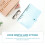 2St PVC Journal Binder in Sky- , Duurzame 6 Ring Planner Protector 5