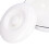 9in Ceramic Soup Bowl with Lid, 1500ml, White, Large Size 8