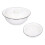 9in Ceramic Soup Bowl with Lid, 1500ml, White, Large Size 3