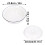 9in Ceramic Soup Bowl with Lid, 1500ml, White, Large Size 6