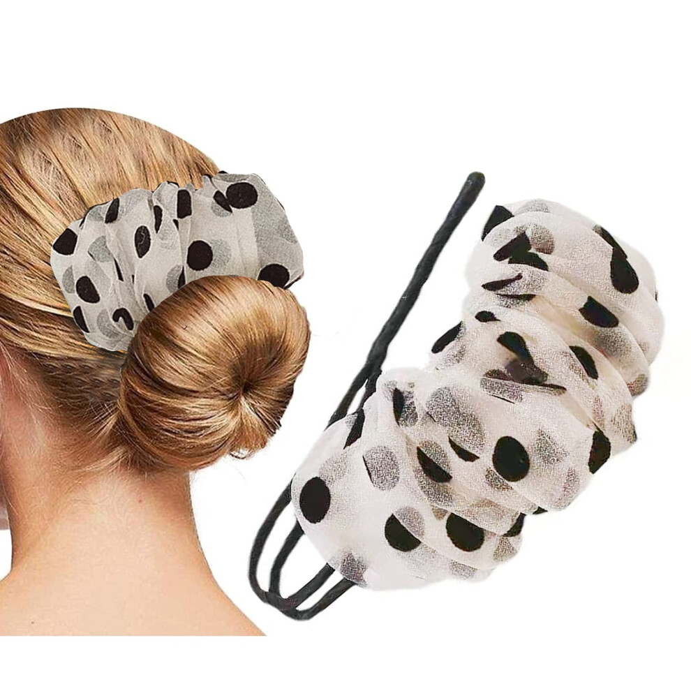 Unisex Hair Bun Maker With Charm Hairpin For Quick Styling, Secure Hold, Weddings And Everyday Use