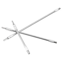 Flexible Drill Bit Extension Shaft 1/4 Inch Hex for Tight Spaces, 200mm 300mm 400mm