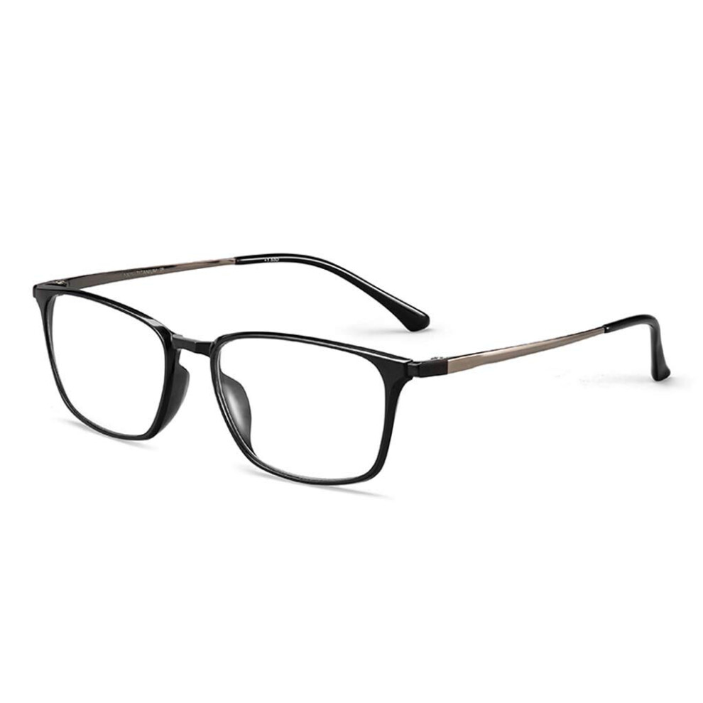 Blue/Light Ultra Progressive Reading Glasses +1.5 Filter Beta Titanium Guncolor Finish