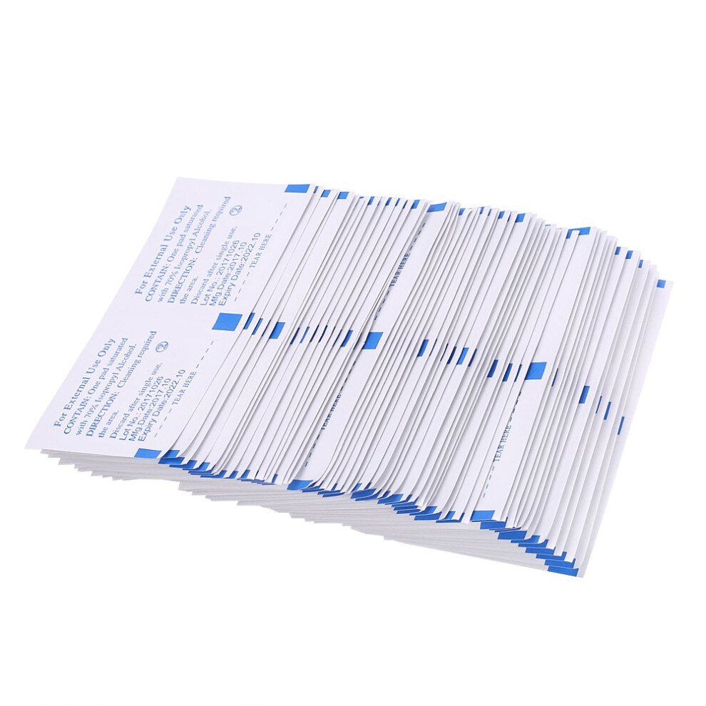 100pcs Lens Cleaning Wipes Scratch SingleUse Pads for Glasses Cameras Jewelry Screens