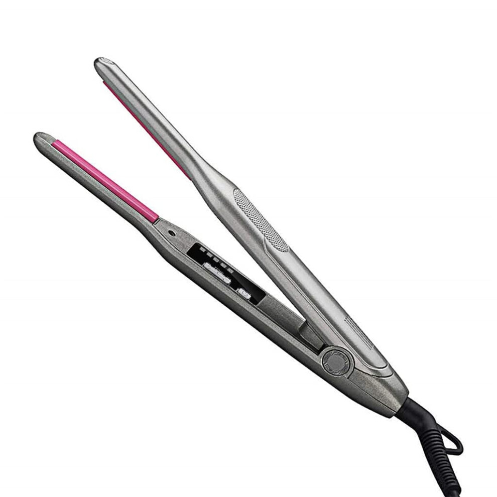 2 in 1 Ceramic Hair Straightener and Curler with Fast Heating LCD Adjustable Temperature