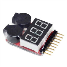 Dual Tone Warning Buzzer and Chime with LED Voltage Indicator for Industrial Safety
