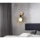 LED Wall Light Modern Black Bathroom Mirror Lamp, Waterproof 360 Rotatable Makeup Lighting 2