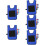 5Sets Interaktives Sticky Ball Mit Weste Für Kinder Blau 10