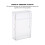 Clear Plastic Cigarette Case with Automatic Pull-Down Opening, 93x62x28mm 5