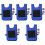 5Sets Interaktives Sticky Ball Mit Weste Für Kinder Blau 3