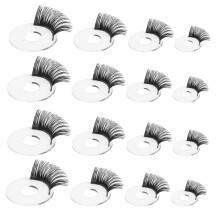 16Stk Puppen Augen Mit Wimpern Kunststoff Schwarz Für Kuscheltiere DIY