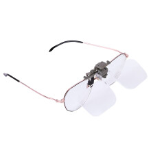 Headband Magnifier with 2X Double Eye Lens, Hands Magnifying Glasses for Jewelry Making, Watch and Electronics