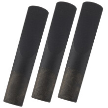 3Pièces Anches Clarinette En Résine Noire Sans Entretien Professionnel