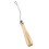 Bent Latch Hook Tool with Ergonomic Wooden Handle for Rug Making, Crafts and DIY 1