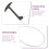 4Pcs Durable Metal Wire Pig Holder Catcher with Comfortable Handle 6
