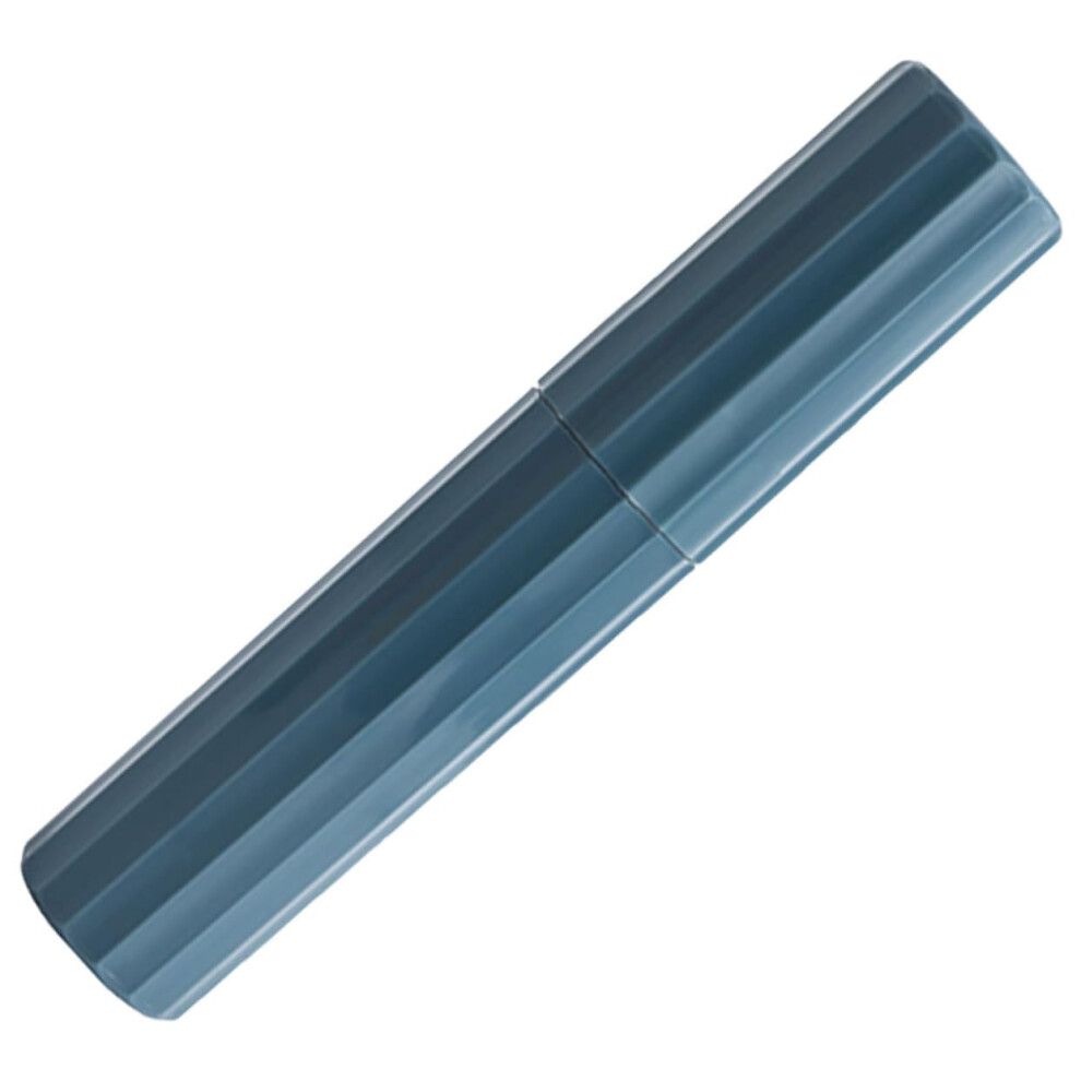 Travel Toothbrush Holder and Portable Toothpaste Case with Ventilated Drying Design for Camping