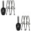 2Ensembles Ustensiles Pelle Pince Glace Usage 6