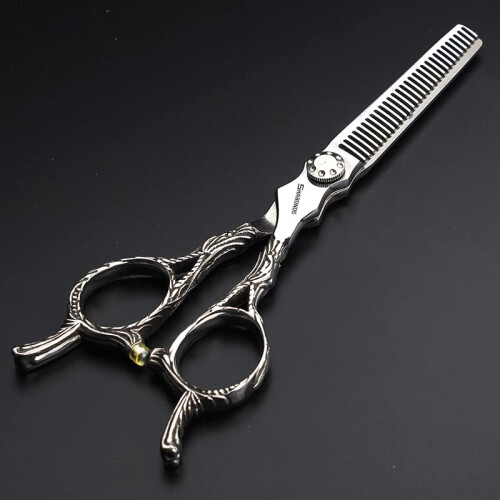 6 Inch Professional Hair Cutting Scissors Set with Precise Sharp Blades and Ergonomic Handle 2