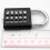 (As show, One size) 10 Digit Push Button Combination Padlock, 5 Digit Locking Mechanism,Blue (2 Black),2024 Ping 4