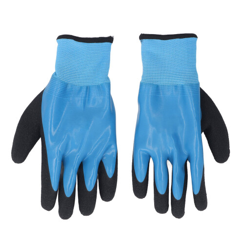1 Pair Cold Resistant Latex Nylon Gloves 1