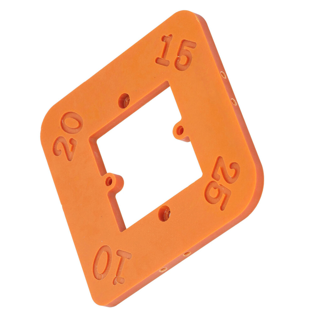 4 In 1 Round Corner Radius Template R10 R15 R20 R25 For Woodworking|Plastic 7661384797400