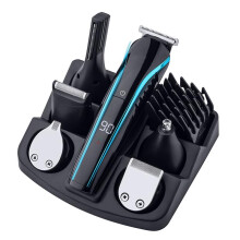 Hair Clippers for Men, 6 in 1 Cordless Grooming Kit with USB Rechargeable Beard Trimmer