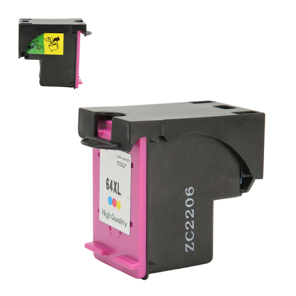 64Xl Color Print Cartridge For Hp Envy Photo 7858 7855 7155 6255 4221383603985