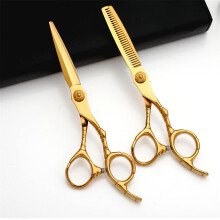 Professional Hair Cutting Scissors Set with Thinning Shears, Sharp Blades for Salon and Home Use Ref: 2303