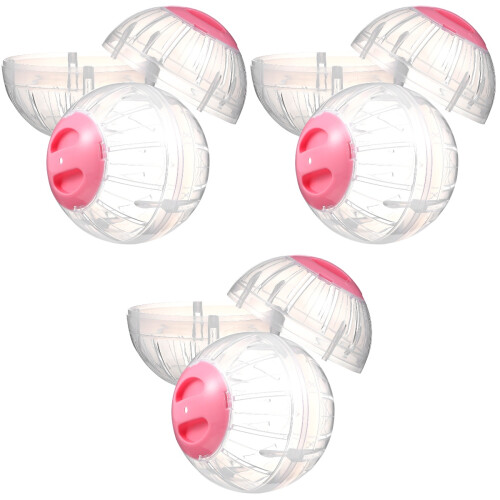 6Pièces Boules De Jeu Ventilées Pour Hamster Petits Animaux 2