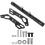 4Pcs Universal Black Aluminum Motorcycle Handlebar Control Extender 1