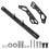 4Pcs Universal Black Aluminum Motorcycle Handlebar Control Extender 2
