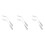 6Pcs Stainless Steel Angled Feeding Forks for Elderly Ergonomic Silver 5