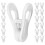 120Pcs White ABS Clothes Clips Large Windproof Hangers for Laundry Use 2