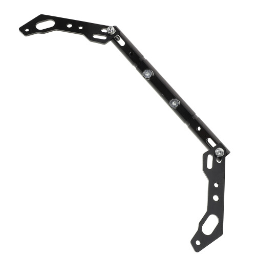 4Pcs Universal Black Aluminum Motorcycle Handlebar Control Extender 2