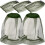 20Pcs Professional Lightweight Beekeeper Hat Olive Green Folding Net 3