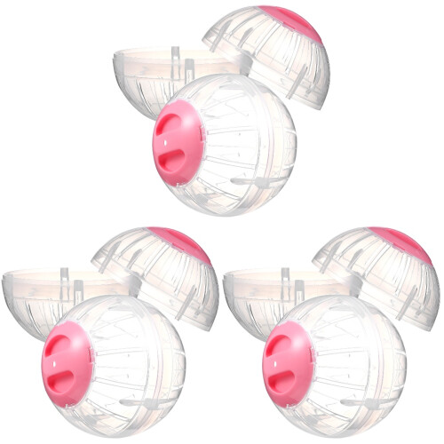 6Pièces Boules De Jeu Ventilées Pour Hamster Petits Animaux 1