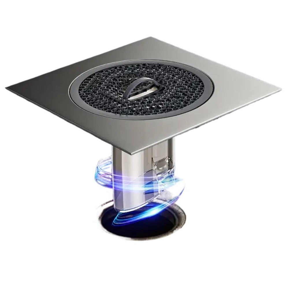 304 Stainless Steel Floor Drain Filter With Hair Catcher, Antiodor Kitchen Bathroom Stopper 9169991716794